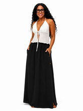 Load image into Gallery viewer, Kylie High Waist Maxi Skirt with Pockets