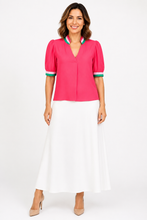 Load image into Gallery viewer, Grace Short Sleeve Blouse