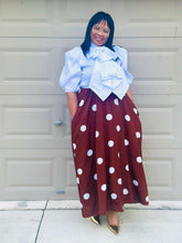 Load image into Gallery viewer, Polka Dot Spaghetti Strap Maxi Dress