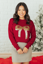 Load image into Gallery viewer, Melanie Graphic Christmas Holiday Sweater