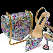 Load image into Gallery viewer, Ebony Shoes and Bag Set