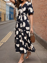Load image into Gallery viewer, Tyra Half Sleeve Midi Dress