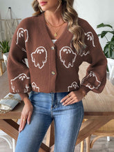 Load image into Gallery viewer, KIA V-Neck Dropped Shoulder Cardigan