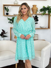 Load image into Gallery viewer, Layla V-Neck Long Sleeve Dress