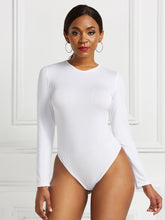 Load image into Gallery viewer, Round Neck Long Sleeve Bodysuit