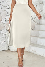 Load image into Gallery viewer, High Waist Midi Skirt