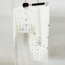 Load image into Gallery viewer, Kayla Rhinestone Maxi Skirt Set