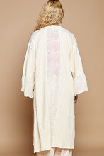 Load image into Gallery viewer, Francis Lace Trim Longline Cardigan