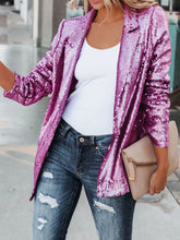 Load image into Gallery viewer, Festive Season Sequin Blazer