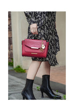 Load image into Gallery viewer, Sylvie Croco Embossed Shoulder