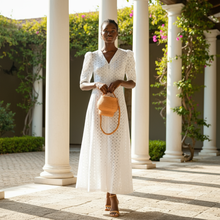 Load image into Gallery viewer, Black woman - full dress length