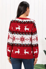 Load image into Gallery viewer, Reindeer Sweater