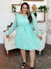 Load image into Gallery viewer, Layla V-Neck Long Sleeve Dress