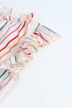 Load image into Gallery viewer, Kennedy Striped Cap Sleeve Blouse