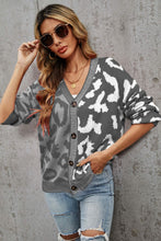 Load image into Gallery viewer, Angel Wings Leopard Cardigan