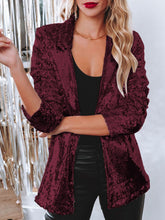 Load image into Gallery viewer, Festive Season Sequin Blazer