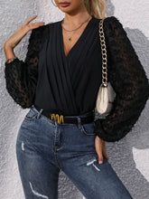 Load image into Gallery viewer, Surplice Long Sleeve Bodysuit