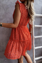 Load image into Gallery viewer, Kay Notched Cap Sleeve Mini Dress