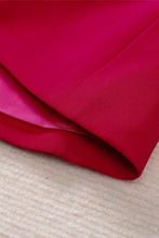 Load image into Gallery viewer, Double-Breasted Scalloped Shawl Collar Blazer