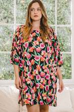 Load image into Gallery viewer, Olivia Floral Puff Sleeve Dress