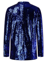 Load image into Gallery viewer, Festive Season Sequin Blazer