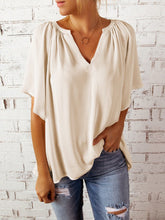 Load image into Gallery viewer, Reesa Half Sleeve Blouse