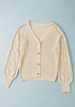 Load image into Gallery viewer, Britain V-Neck Button Up Cardigan