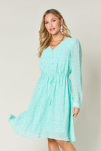 Load image into Gallery viewer, Layla V-Neck Long Sleeve Dress