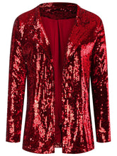Load image into Gallery viewer, Festive Season Sequin Blazer