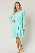 Load image into Gallery viewer, Layla V-Neck Long Sleeve Dress