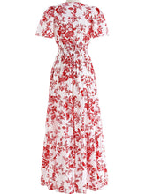 Load image into Gallery viewer, Taylor Floral Notched Short Sleeve Dress
