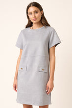 Load image into Gallery viewer, Mittoshop Suede Short Sleeve Mini Dress