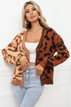 Load image into Gallery viewer, Angel Wings Leopard Cardigan