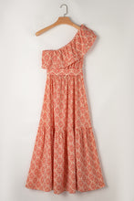 Load image into Gallery viewer, Resa Single Shoulder Tie Waist Dress