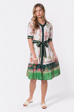 Load image into Gallery viewer, Elma Dress (Ivory Green)