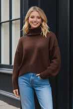 Load image into Gallery viewer, Cassie Dropped Shoulder Sweater