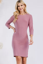 Load image into Gallery viewer, Celeste Round Neck Dress