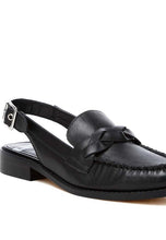 Load image into Gallery viewer, Jemykin Genuine Leather Loafer Sandals