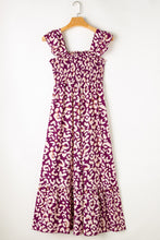 Load image into Gallery viewer, Riesa Printed Wide Strap Dress