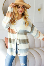 Load image into Gallery viewer, Haley Soft Fuzzy Sweater Cardigan