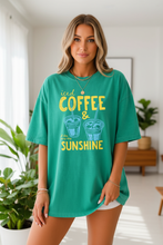 Load image into Gallery viewer, Iced Coffee & Sunshine Teal - White Model