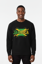 Load image into Gallery viewer, Jamaica Sweatshirt on Black Male Model