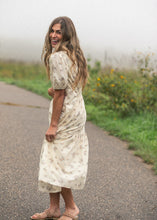 Load image into Gallery viewer, Katrina Half Sleeve Floral Midi Dress