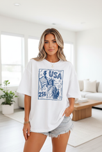 Load image into Gallery viewer, USA 250 T-Shirt on Model