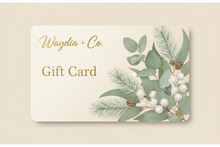 Load image into Gallery viewer, Waydia + Co. Winter Botanical Gift Card
