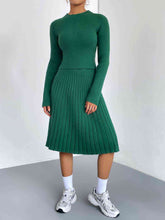 Load image into Gallery viewer, Rib-Knit Sweater and Skirt Set