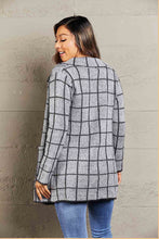 Load image into Gallery viewer, Double Take Lapel Collar Cardigan