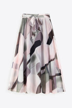 Load image into Gallery viewer, Floral Tie-Waist Skirt