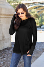Load image into Gallery viewer, Round Neck Long Sleeve T-Shirt
