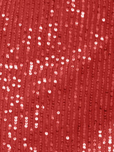 Load image into Gallery viewer, Tassel Sequin Short Sleeve Dress